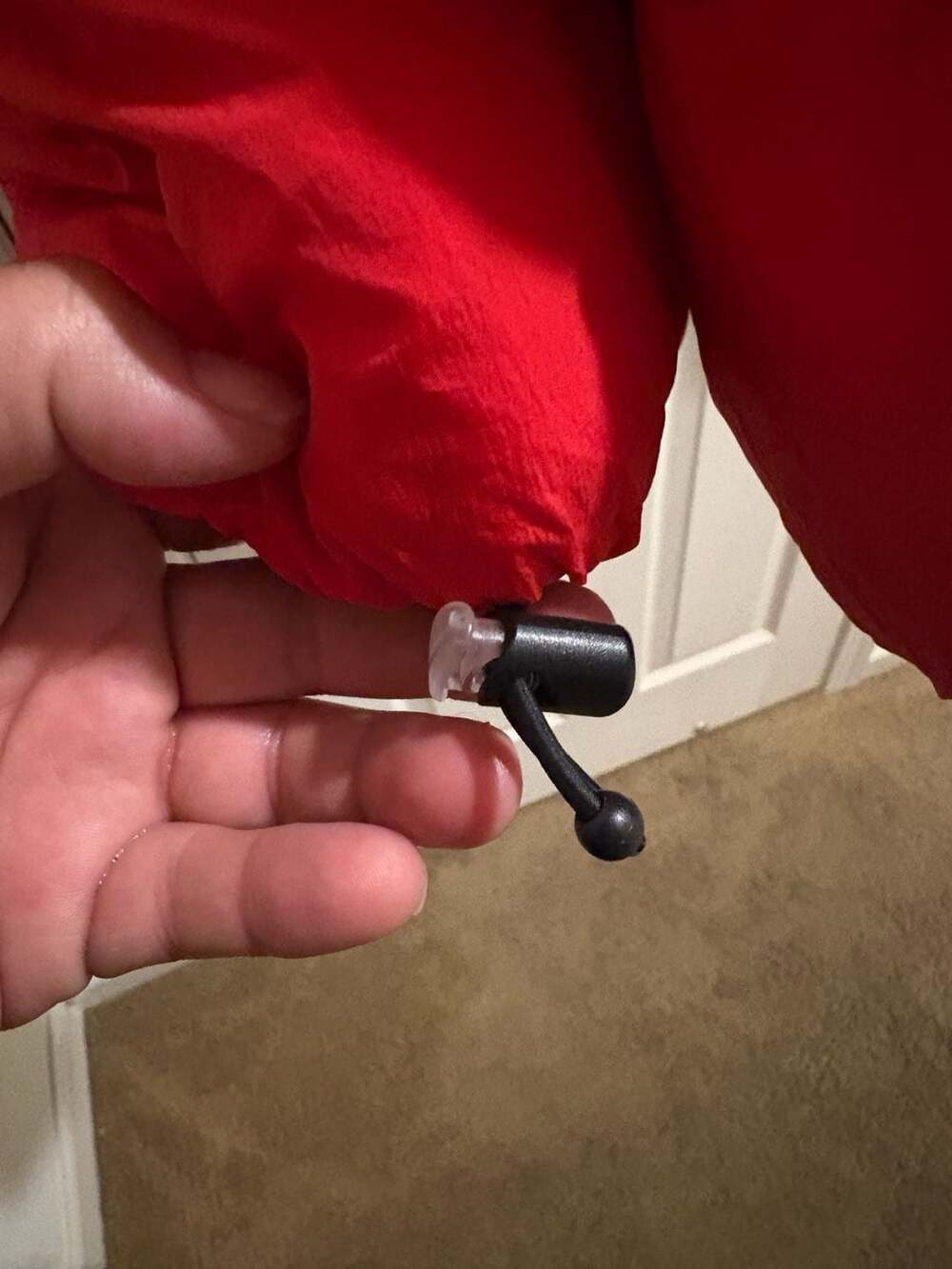 Jordan Puffer Jacket Red - Picture 8 of 8
